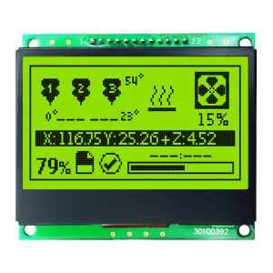 Buy cheap 128X64 SPI FSTN Graphic LCD Display With White Side Backlight from wholesalers