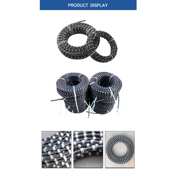 Quality Assurance Diamond Wire Saw Cutting Granite Diamond Wire With In Certification