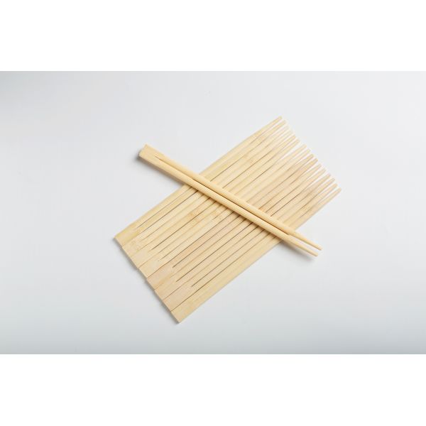Sterile Twins Natural Bamboo Chopsticks Disposable half paper wrape pack