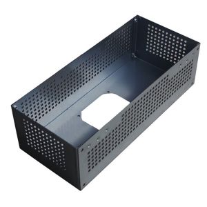 Buy cheap Silver Black Powdercoating Sheet Metal Cabinet Fabrication Electrical Enclosures from wholesalers