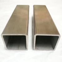 Buy cheap Handrail 316L Stainless Steel Square Pipe Tubing JIS 0.6MM DIN GB product