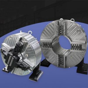 Buy cheap 4 Jaw Pneumatic Front Chuck Power Chuck For Laser Pipe Cutting Machine from wholesalers