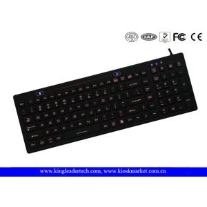 Buy cheap IP68 Backlit Silicone Keyboard With On / Off Switch Function Keys from wholesalers