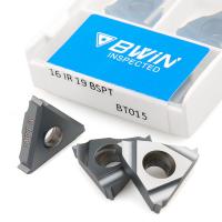 Buy cheap 16ER Carbide Threading Inserts 16IR 11BSPT 14 For Cnc Helicoildal Machine product
