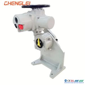 Buy cheap Chenglei 12V AC 1/4 Turn 2000N.m Intelligent Electric Actuator with Modulating Gear Box for Valve/Damper/HVAC from wholesalers