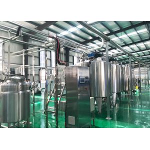 Buy cheap Commercial Juice Processing Machine Juice Jam Milk And Water Blending Line Easy Operation from wholesalers