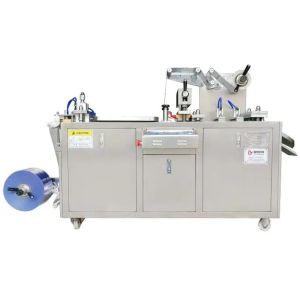 China Pharmaceutical Honey Blister Packing Machine 220V Cream Pill Tablet Small Alu Alu on sale