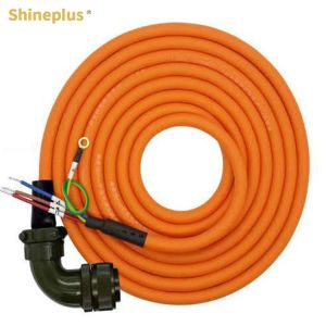 2000V high temperature resistant PVC oxyless copper stranded servo cable encoder