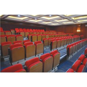 Buy cheap Rise Mounted Retractable Wood Bleachers / Conference Hall Telescopic Seating Systems from wholesalers