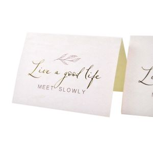 Small Business Customized Thank You Card Greeting Card with Envelope and