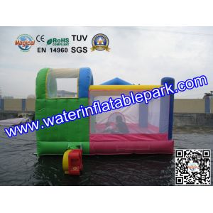 Buy cheap Backyard Kids Small Inflatable Bouncy Castle with Slide Hire from wholesalers