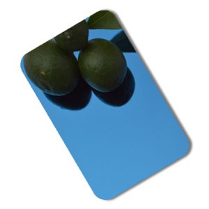 Buy cheap 201 304 8K Blue Stainless Steel Sheet Metal 0.8mm PVD Super Mirror Luxury product