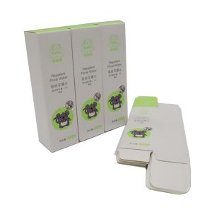 UV Coating Medicine Packaging Box For Repellent Floral Water CMYK Offset