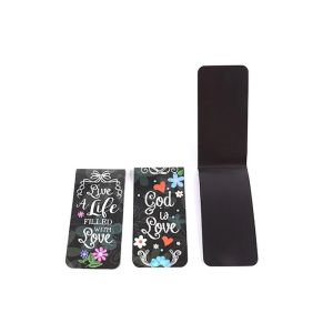 Personalized Magnetic Bookmarks Clips , Durable Custom Made Bookmarks