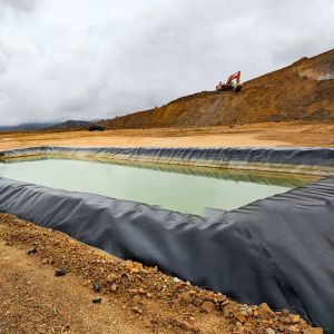 Buy cheap 20Mil HDPE Geomembrane Lining Corrosion Resistant For Fish / Shrimp Ponds from wholesalers