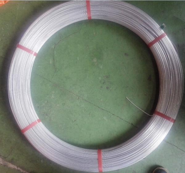 Buy cheap galvanized oval wire 2.4X3.0mm,Galvanized oval wire zine coated 80g/m2 from wholesalers