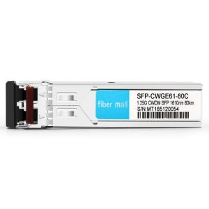 Buy cheap Allied Telesis AT-SPZX80/1610 Compatible 1.25G CWDM SFP 1610nm 80km LC SMF DDM Transceiver Module from wholesalers