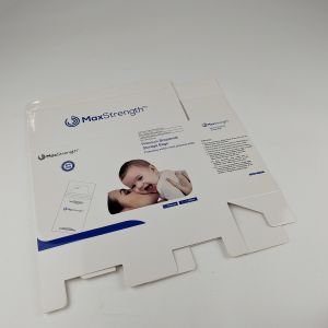 Buy cheap 400g Paperboard Storage Box Customized Rectangular Milk Packaging Box from wholesalers