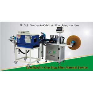 Semi-auto Cabin Air Filter Gluing Machine Air Filter Making Machine