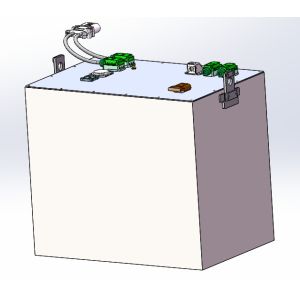 Buy cheap Lithium Iron Phosphate Lithium Tractor Battery 80v220ah IP54 Waterproof from wholesalers