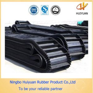 Buy cheap Big Angle Pattern Rubber Conveyor Belt used in the vertical condition from wholesalers