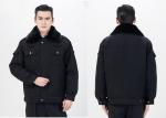 Buy cheap Fur Collar Security Guard Uniform , Security Guard Jackets With Two Pockets from wholesalers