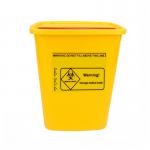 Buy cheap Plastic Yellow Medical Waste Bin Needles Disposable Sharps Container from wholesalers