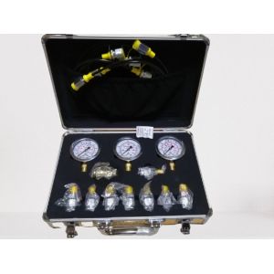 Buy cheap 3PCS Test Hoses Hydraulic Pressure Gauge Test Kit 8PCS Test Points from wholesalers