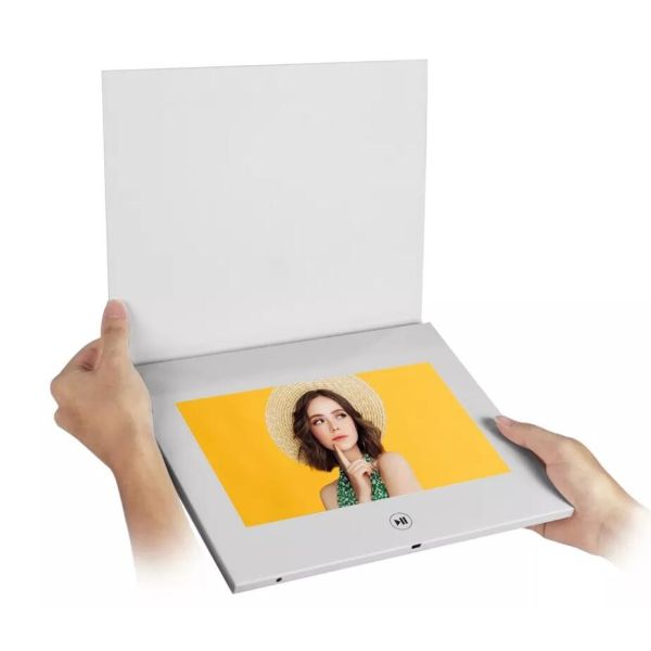 Buy cheap Custom Printing 7 inch 10 inch Portable Advertising Folder Video Brochure Marketing Player Greeting video Card from wholesalers