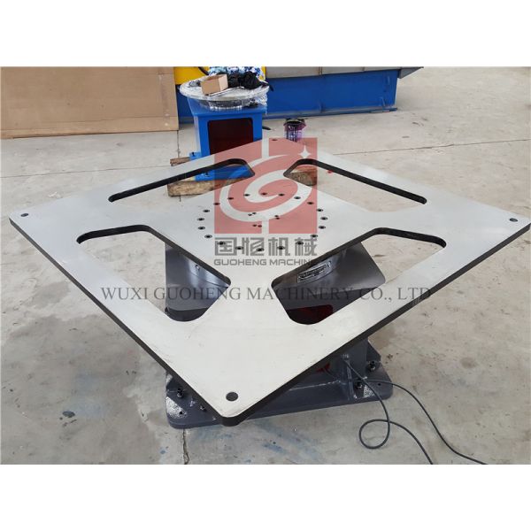 Single Axis Rotary Welding Positioners Robotic Turntable 100KG 0-360degree