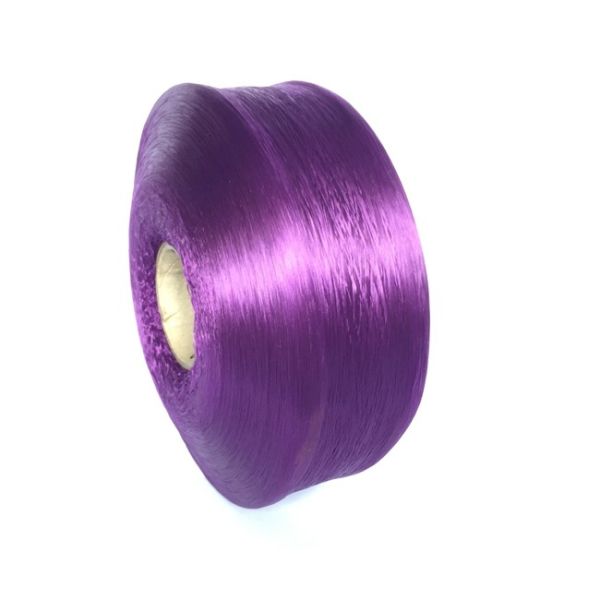Quality 100D - 1200D Polypropylene Yarn Suppliers For Ropes Fabrics Purple for sale