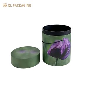 Wholesale Valentine'S Day Flower Tubes Round Roses Cylinder Boxes Bulk