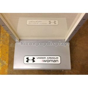 Adjustable Double Sided Hanging Garment / Clothes Display Racks Metal Material