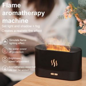 Homefish DropShipping Fire Flame Smart Humidifier Aroma Diffuser 2023 Air