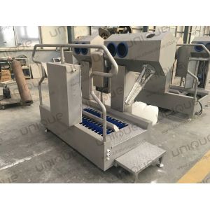 Buy cheap Upgrade Hygiene Automatic Intelligent Shoe Sole Cleaning Machine With Ce from wholesalers