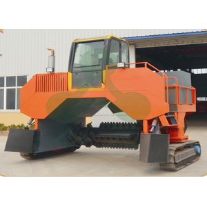 Buy cheap Hydraulic Operating 1100m³/H Compost Windrow Turner from wholesalers