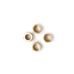 Buy cheap Sandblasting anodizing CNC Brass Parts OEM Service Brass Nut Bolt from wholesalers