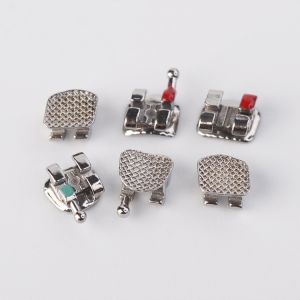Buy cheap Precision Metal Orthodontic Bracket Self Adjusting Braces For Edgewise Tooth Movement Control from wholesalers