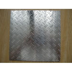 Customize 2 Bar Polished Aluminium Checker Plate With High Brightness