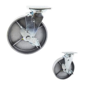Buy cheap 8x2 Inch Swivel Plate 660LBS Furniture Lockable Caster Wheels from wholesalers