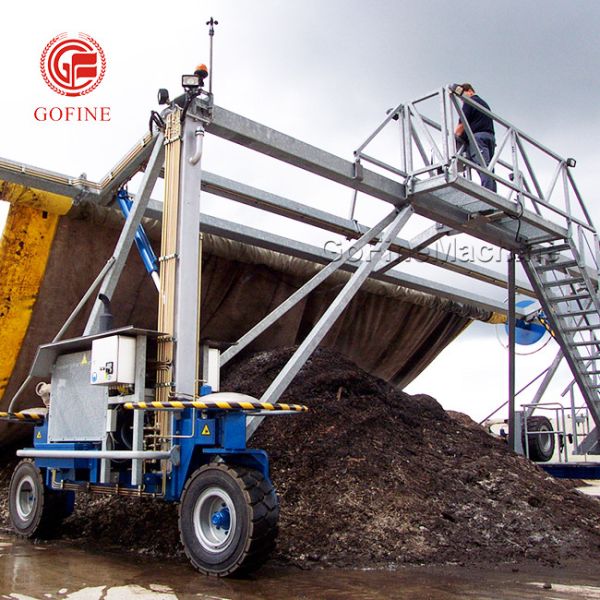High-Efficiency Remote Control Compost Facility Fertilizer Equipment for