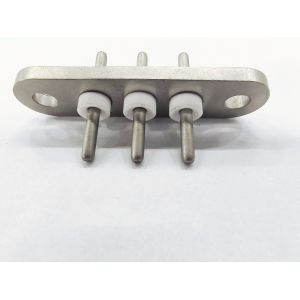 Hermetic Single Seal Terminals With 45 Steel Electroless Nickel Plating