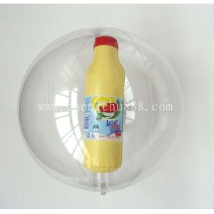 Buy cheap Inflatable beach ball with bottle inside from wholesalers
