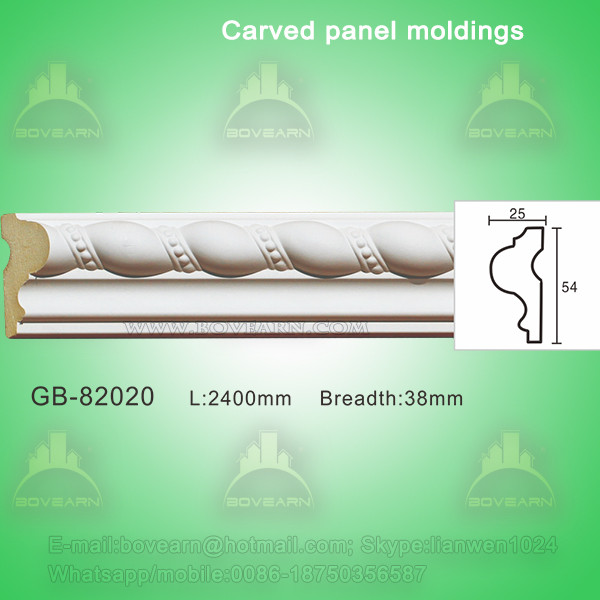 Buy cheap Polyurethane Plain Architectural Panel Decorative Cement Mouldings from wholesalers