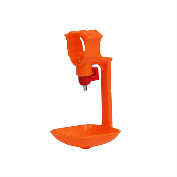 Quality Water Lubing Drip Poultry Farm Nipple Drinker With Hanging Cup for sale