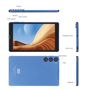 Buy cheap C Idea Blue 8 Inch Tablet PC Large Storage Dual Cameras Metal Tablets For Reading Watching from wholesalers