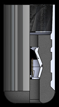 7" single valve 177.80mm forced aluminum float shoe & float collar With Q125-d
