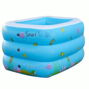 Buy cheap 130CM Rectange Inflatable Baby Swimming Pool product