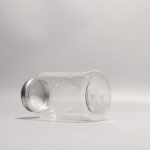 Buy cheap 500ml Crystal Clear Transparent PET Plastic Bottles with Screw Lids from wholesalers
