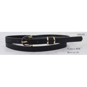 Buy cheap Cross Pattern PU Wide Belts For Dresses With Mixed PU & Metal Loops In Small Size from wholesalers